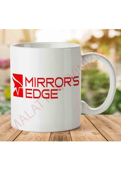 A2462 Mirrors Edge Iki Tarafı Baskılı Kupa Bardak