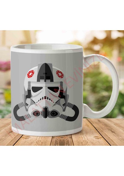 1-2028 Star Wars Atat Driver Storm Trooper Episode V The Empire Strikes Backjpeg Iki Tarafı Baskılı Kupa Bardak