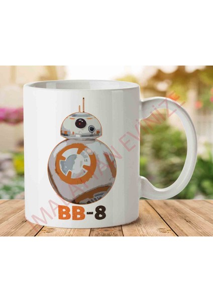 Bb-8 - Star Wars Iki Tarafı Baskılı Kupa Bardak