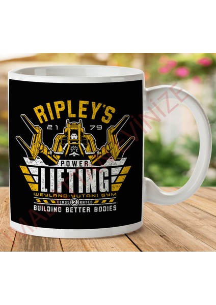 Alien Yapılandırma Iki Tarafı Baskılı Kupa Bardak