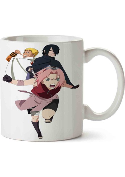Tıme 7 Anime Iki Tarafı Baskılı Kupa Bardak