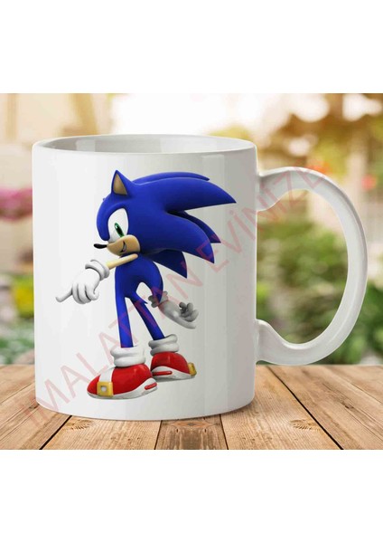 Sonic-The-Hedgehog-Png-15 Iki Tarafı Baskılı Kupa Bardak
