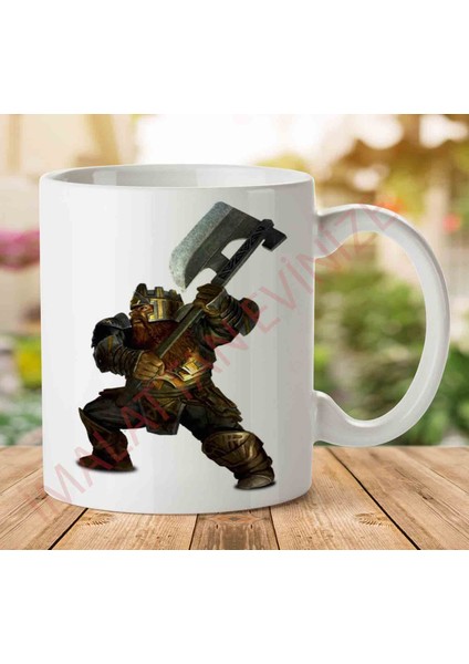 A2380 Dwarf Iki Tarafı Baskılı Kupa Bardak