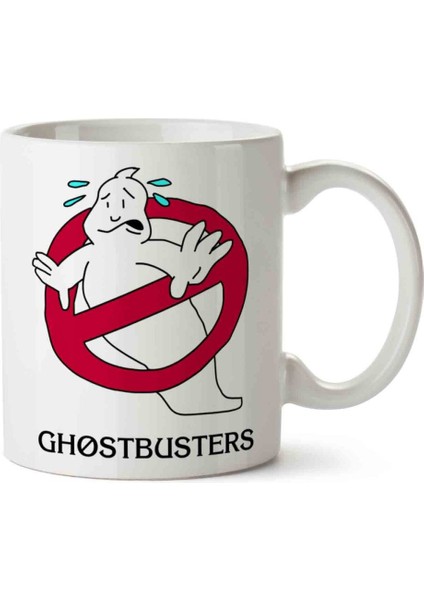 Ghostbusters Casper Hayalet Iki Tarafı Baskılı Kupa Bardak