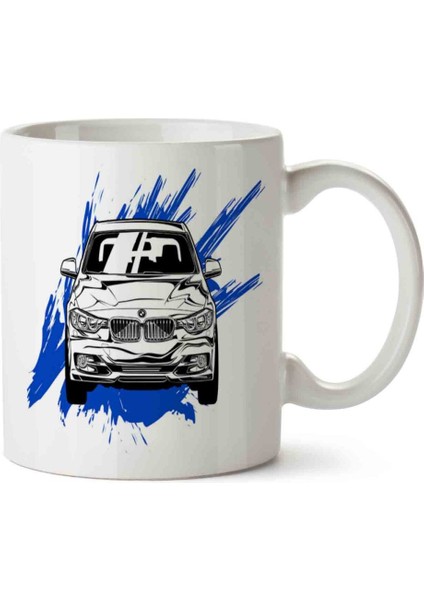 Bmw Iki Tarafı Baskılı Kupa Bardak