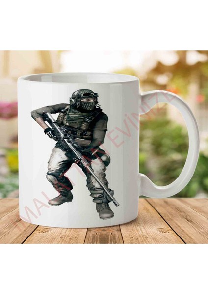 Battlefield-Free-Download-Png Iki Tarafı Baskılı Kupa Bardak