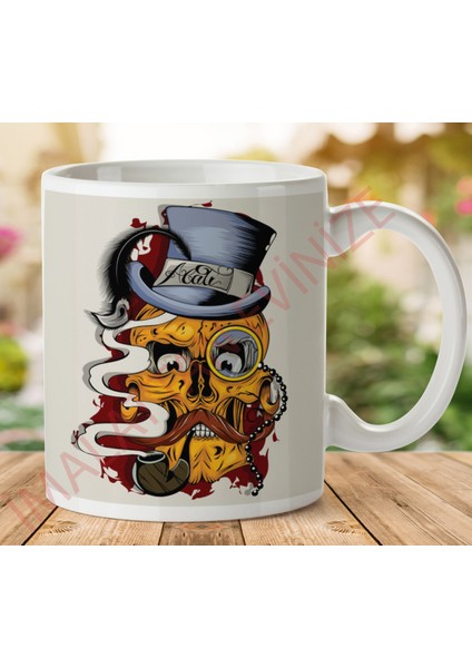 KP472 Iki Tarafı Baskılı Kupa Bardak