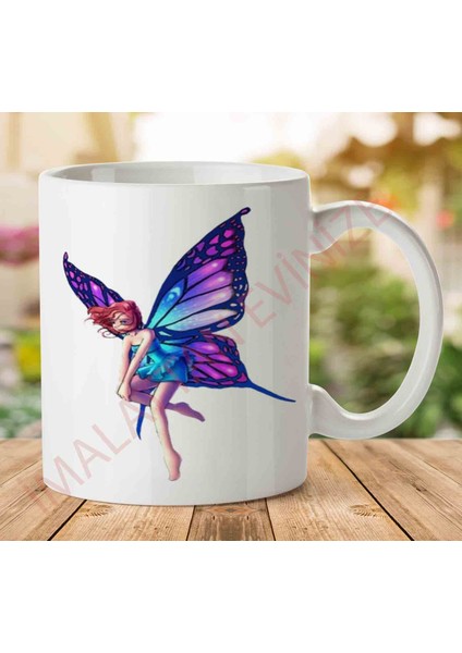 A2385 Fairy Iki Tarafı Baskılı Kupa Bardak