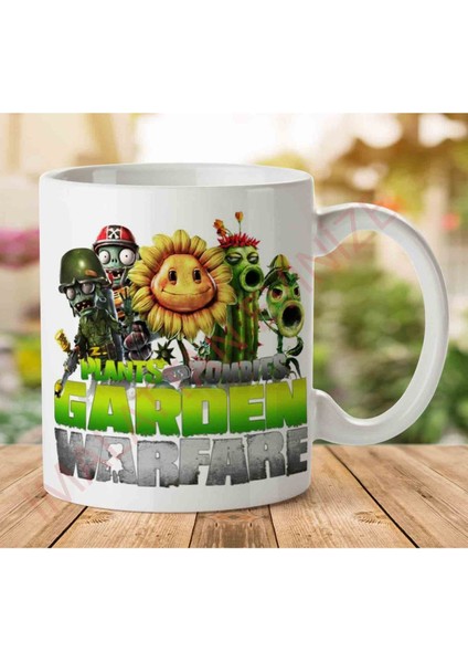 A2512 Plants Vs Zombies Garden Warfare (Bitkilere Karşı Zombiler Bahçe SAVAŞI)A2509 Plants Vs Zombies Garden Warfare (Bitkilere Karşı Zombiler Bahçe Savaşı) Iki Tarafı Baskılı Kupa Bardak