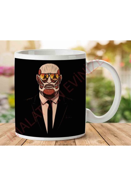 Titan Shades Iki Tarafı Baskılı Kupa Bardak