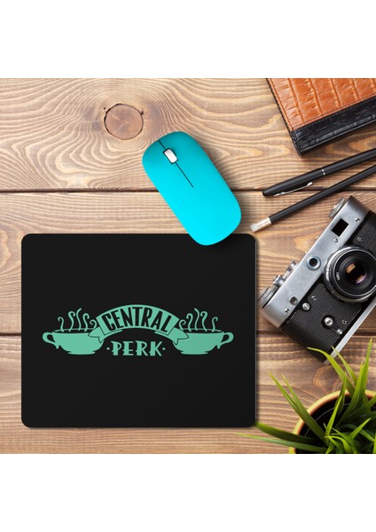 Friends Central Perk Logo Green 2 Baskılı Mouse Pad Mousepad