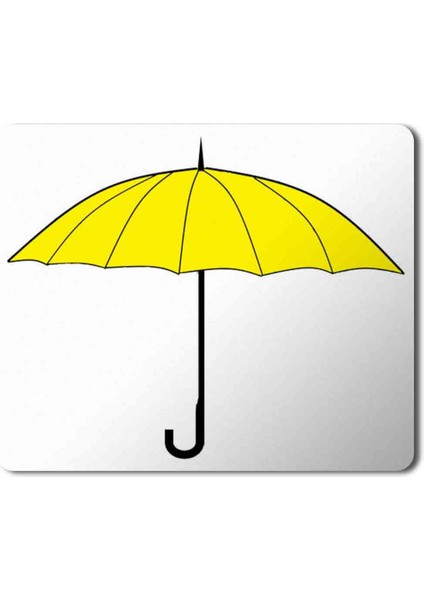 How I Met Your Mother Yellow Umbrella Baskılı Mouse Pad Mousepad