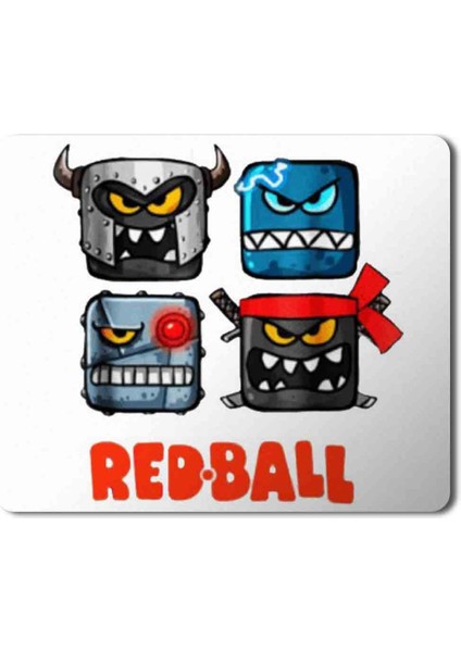 Redball Baskılı Mouse Pad Mousepad