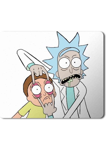 Ricky And Morty Season 3 Baskılı Mouse Pad Mousepad
