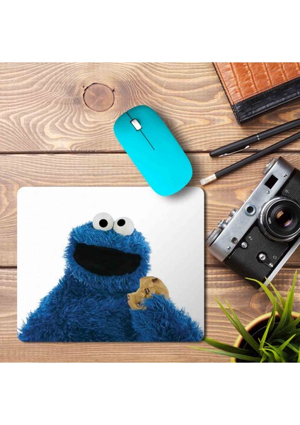 Kurabiye Canavarı Baskılı Mouse Pad Mousepad