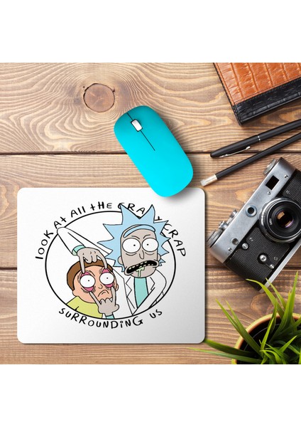 Look At All The Crap Surrounding Us! Baskılı Mouse Pad Mousepad