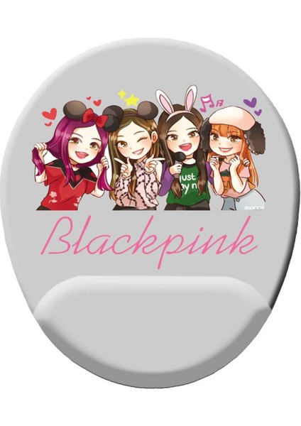 En Çok Satılan Blackpink Anime Baskılı Bilek Destekli Mouse Pad Mousepad