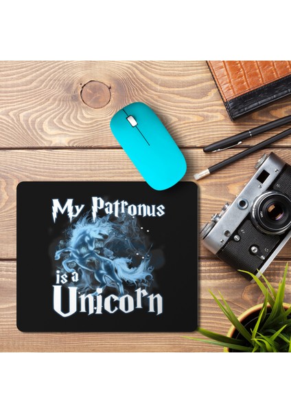 My Patronus Is A Unicorn Baskılı Mouse Pad Mousepad