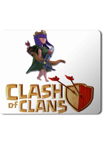 Raınha Clash Baskılı Mouse Pad Mousepad