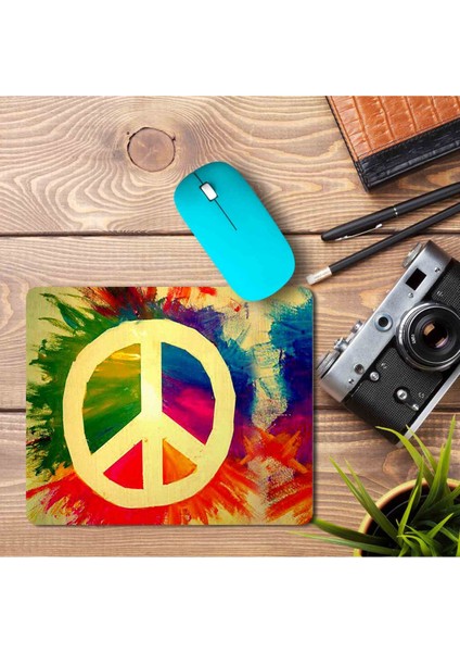 Peace Barış Sembol (3) Baskılı Mouse Pad Mousepad