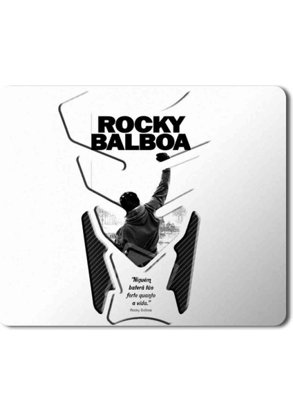 Rocky Balboa Poster Baskılı Mouse Pad Mousepad