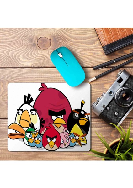 Angry Birds Kızgın Baskılı Mouse Pad Mousepad