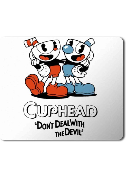 Cuphead Dont Deal With The Devil Baskılı Mouse Pad Mousepad