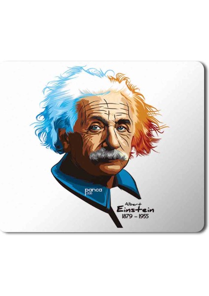 Einstein 2 Baskılı Mouse Pad Mousepad