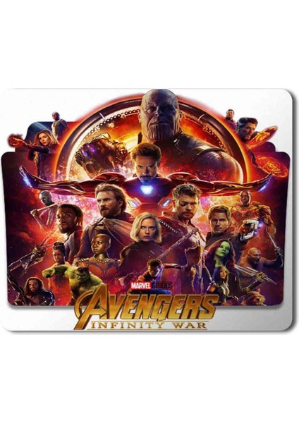 Marvel Avengers Infinity Wars Baskılı Mouse Pad Mousepad