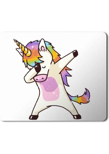 Unicorn Dans Baskılı Mouse Pad Mousepad
