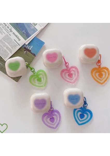 Samsung Galaxy Buds Fe Uyumlu Lüx Silikon Kalpli Kılıf