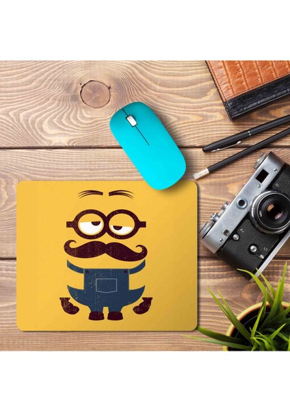 Miniouns Bıyık Baskılı Mouse Pad Mousepad