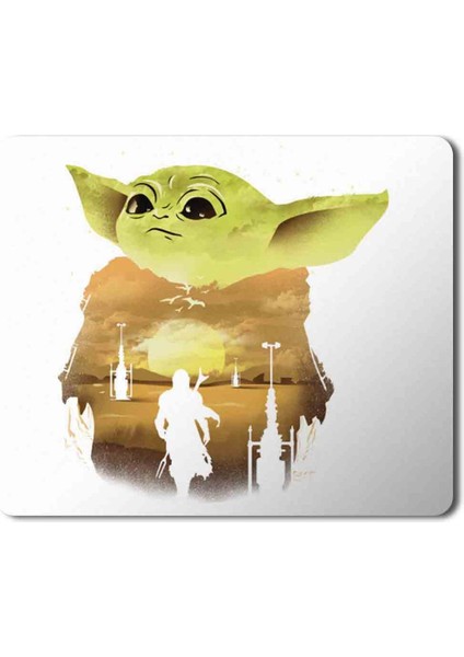 Yoda Baby Yoda Baskılı Mouse Pad Mousepad