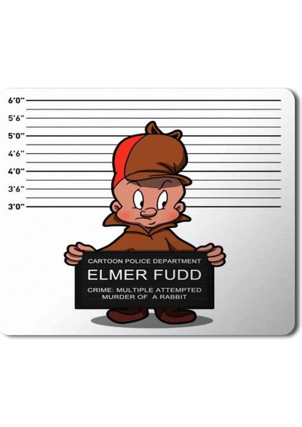 Looney Tunes Habitual Offender Baskılı Mouse Pad Mousepad