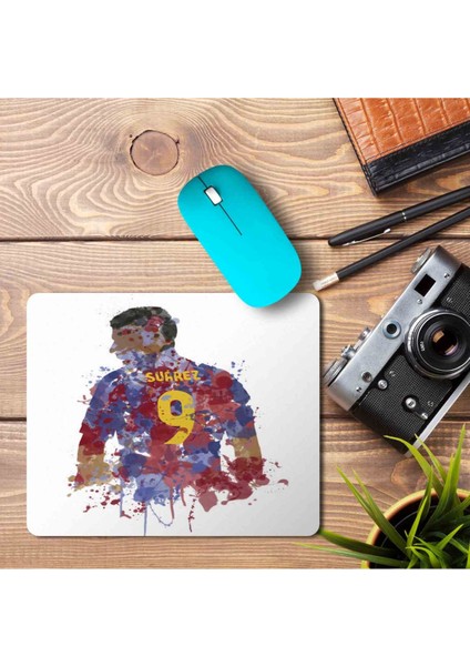 Barcelona Suarez Baskılı Mouse Pad Mousepad