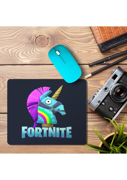 Fortnite Unicorn Rainbow Smasher Baskılı Mouse Pad Mousepad