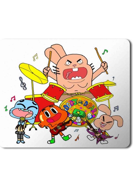 Gumball Baskılı Mouse Pad Mousepad