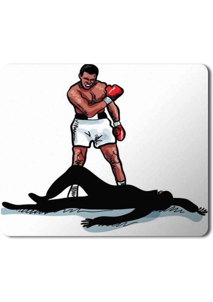 Muhammed Ali 8 Baskılı Mouse Pad Mousepad