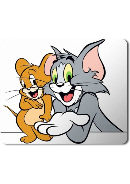 Tom And Jerry Sevimli Baskılı Mouse Pad Mousepad