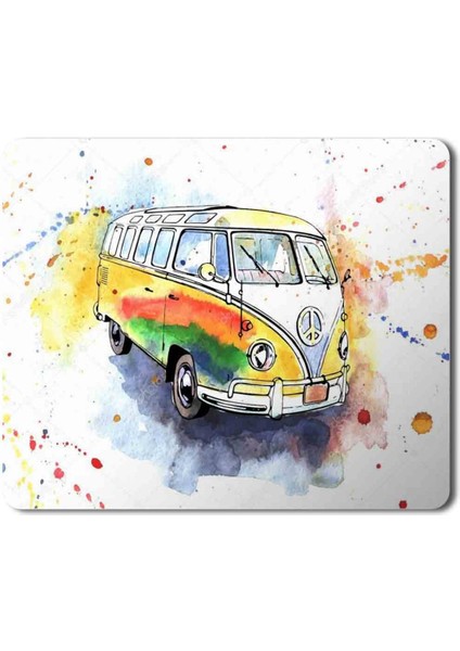 Volkswagen Minübüs Baskılı Mouse Pad Mousepad