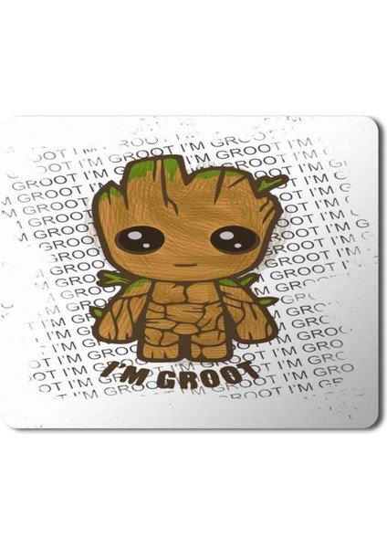 Groot Im Groot Baskılı Mouse Pad Mousepad