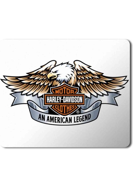 Motor Harley Davidson An American Legend Baskılı Mouse Pad Mousepad