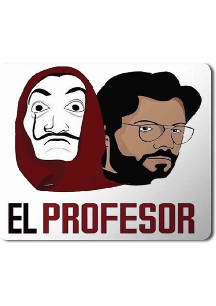 La Casa De Papel El Profesor Baskılı Mouse Pad Mousepad