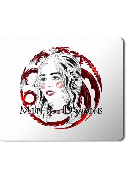 Mother Of Dragons Game Of Thrones Baskılı Mouse Pad Mousepad