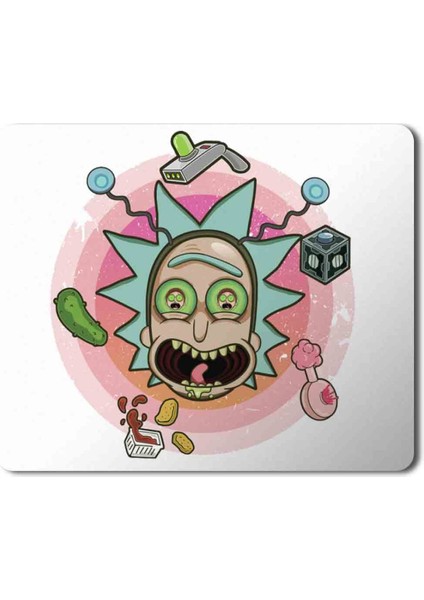 Rick Eamp Morty Rick Sanchez Baskılı Mouse Pad Mousepad