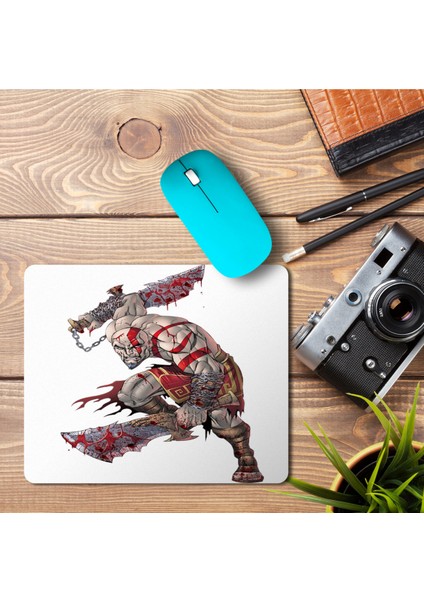 Ascension God Of War Kratos 1baskılı Mouse Pad Mousepad