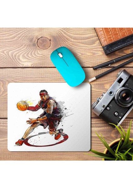 Basketbol Basketbolcu Baskılı Mouse Pad Mousepad Baskılı Mouse Pad Mousepad