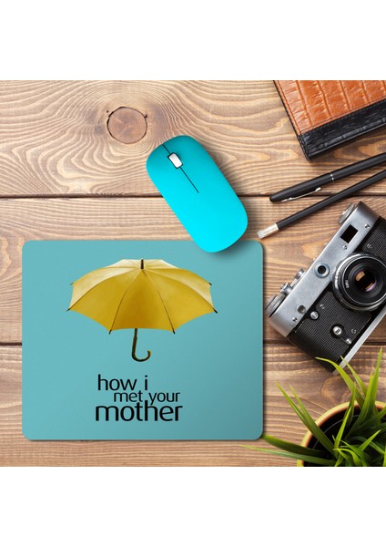 How I Met Your Mother Yellow Umbrella 2 (3) Baskılı Mouse Pad Mousepad