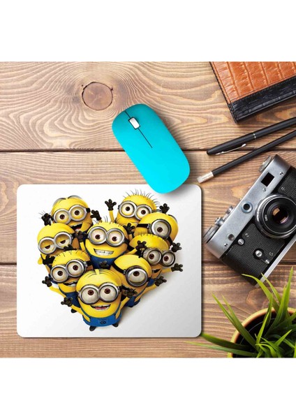 Kalpli Minious Baskılı Mouse Pad Mousepad