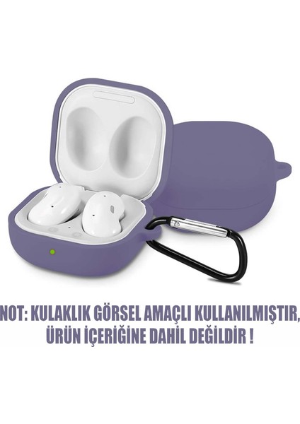 Samsung Galaxy Buds Fe Uyumlu Mat Silikon Kılıf